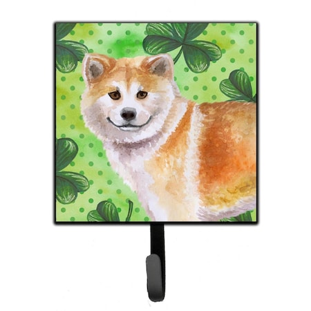 Carolines Treasures Shiba Inu St Patricks Leash or Key Holder BB9852SH4